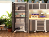Bold Series 9 Piece Cabinet Set with 2 Base, Tool, Wall Cabinets and 30 in. Lockers