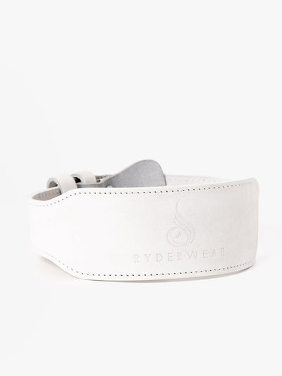 Weightlifting Belt - White