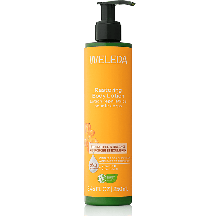 Weleda Citrus & Sea Buckthorn Restoring Body Lotion 250 mL | SupplyNest Canada